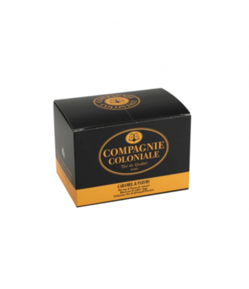 Thé Caramel et Fleurs Boîte de 24 sachets Thé Caramel et Fleurs Boîte de 24 sachets